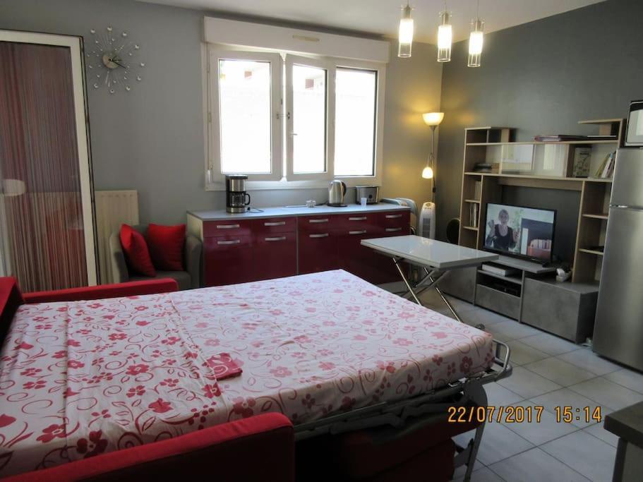 T2 Centre Ville, Wifi, Parking Beziers Bagian luar foto